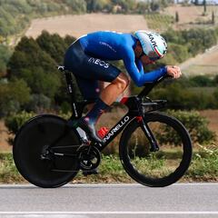 Ganna recupera el trono de campeón de Italia de contrarreloj