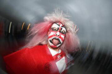 El rugby está de moda en Japón y se se puede ver en el ambiente previo a la disputa de los cuartos de final del Mundial de rugby entre la selección de Japón y y la sudafricana. 