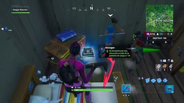 El Fortbyte #33 se encuentra en una caba&ntilde;a de Soto Solitario en la que hay una hoguera en la puerta