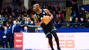 Jayson Granger, base del Movistar Estudiantes, ante el Hestia Menorca.