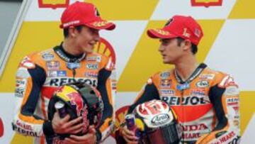 Dani Pedrosa y Marc Marquez.