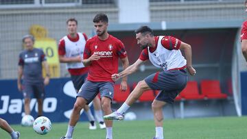 Moi Gómez en un entrenamiento anterior.