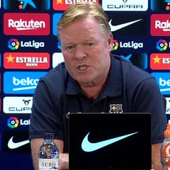 Koeman, durísimo con Ilaix : "Con 18 años lo más importante no debe ser el dinero"
