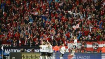 Austria se mete en la Eurocopa con una lección en Estocolmo