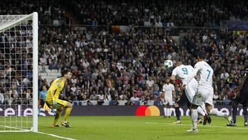 Lloris evitó con un paradón el 2-1 de cabeza de Benzema en el partido contra el Tottenham del pasado martes.
