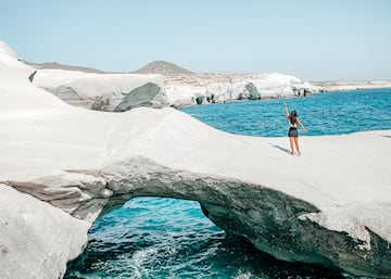 Está situada en la costa norte de la isla. A menudo es comparada con un paisaje lunar debido a su particular apariencia.