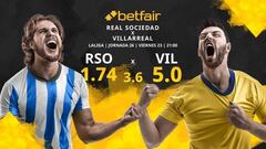 Real Sociedad vs. Villarreal CF: horario, TV, estadísticas, clasificación y pronósticos