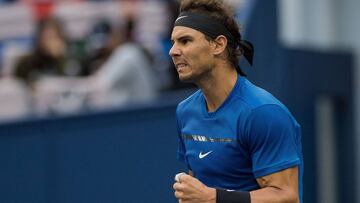 Resumen y resultado del Nadal vs Dimitrov de los cuartos de final del Masters 1.000 de Shangai.