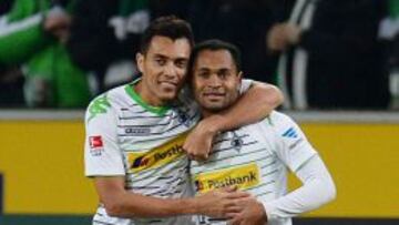 Raffael y Arango sostienen al Borussia Monchengladbach