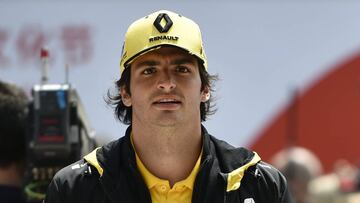 Sainz en Shangh&aacute;i.