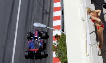 Imágenes de los entrenamientos del GP de Mónaco