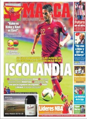 Portadas de la prensa deportiva