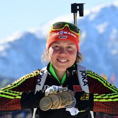 Muere Laura Dahlmeier