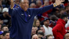 The Philadelphia 76ers have terminated the contract of their head coach, Doc Rivers, following his three-year tenure with the team.