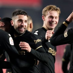 Aprobados y suspensos del Barça: heroicos Alba y Griezmann