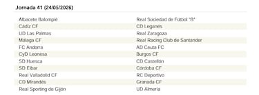 El calendario de LaLiga Hypermotion 25/26