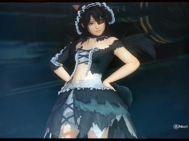 Los trajes rotos de Senran Kagura en Dead or Alive 5