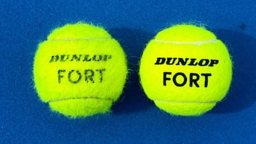 Sabalenka muestra cómo deja una pelota de tenis después de 25 minutos entrenando