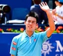 Nishikori avanza firme a semis después de batir a Bautista