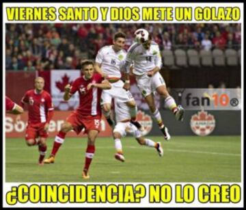 Los mejores memes del Canadá vs México rumbo a Rusia 2018