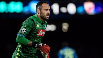 David Ospina, arquero del Napoli. 