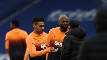 Falcao García, delantero del Galatasaray, podría regresar esta semana a los entrenamientos grupales. El colombiano lleva 26 días fuera tras su lesión