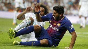 16/08/17 PARTIDO VUELTA DE LA SUPERCOPA ESPAÑA
REAL MADRID - BARCELONA
LUIS SUAREZ MARCELO