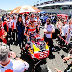 Márquez: "No es bueno para MotoGP usar tu fuerza mediática"