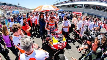 06/05/18  MOTOCICLISMO 
 GRAN PREMIO DE ESPA&Ntilde;A MOTOGP CIRCUITO DE JEREZ 
 AFICIONADOS SEGUIDORES PADDOCK
 MARC MARQUEZ