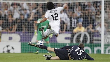 Crouch: "Nunca deseé patear a alguien como a Marcelo"