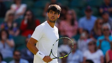 Alcaraz - Norrie, en directo: cuartos de final de Wimbledon hoy en vivo online