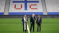 Tagle, abierto a recibir a la U y Colo Colo en el Claro Arena: nueva era en la UC