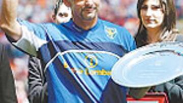 Baggio al fútbol. Baggio, en el Giuseppe Meazza