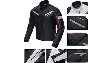 La chaqueta de moto más vendida promete una protección completa y es adecuada para todas las estaciones