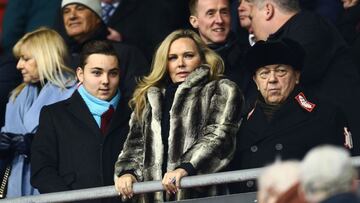 Imagen de Jack Sullivan, Emma Benton-Hughes y David Sullivan, miembros de la directiva del West Ham.