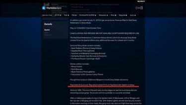 Red Dead Redemption 2 tendrá DLC exclusivo temporalmente en PS4