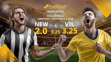 Newcastle vs. Villarreal: horario, TV, estadísticas, clasificación y pronósticos Sela Cup