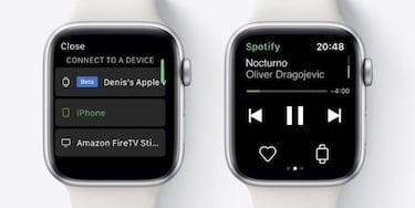 Spotify en Apple Watch sin usar el iPhone de intermediario