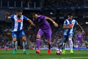 Benzema, David López y Hernán Pérez.