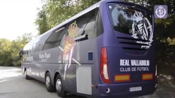 Dos autobuses para el Real Valladolid