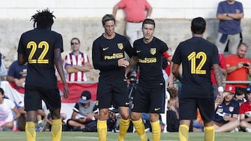 Torres y Vietto cimentan el primer triunfo del Atleti 16-17