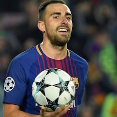 Alcácer: “Cuando entra al campo Messi, es otra cosa”