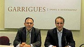 <b>EL DÚO DINÁMICO</b>. Javier Ferrero y Julio Senn, impulsores de Garrigues Sports & Entertainment.