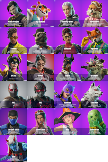 fortnite capitulo 6 temporada 2 bandidos parche 34.00 nuevas skins