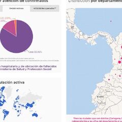 Mapa de casos y muertes por coronavirus por departamentos en Colombia: hoy, 8 de julio