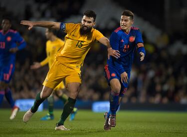 Colombia busca cerrar el año con una victoria ante Australia