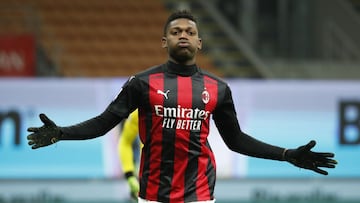 Leao marcó el primer gol del Milán.