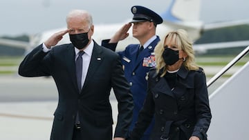 El presidente de Estados Unidos, Joe Biden, viaj&oacute; a la base a&eacute;rea de Dover, en Delaware, pare recibir los restos de los 13 soldados que perdieron la vida en el aeropuerto de Kabul.