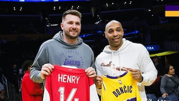 El exfutbolista francés está viviendo unos días bastante peculiares en Estados Unidos y ahora saludo a la nueva estrella de Los Ángeles.