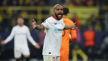 Marcao, ante el Borussia Dortmund.